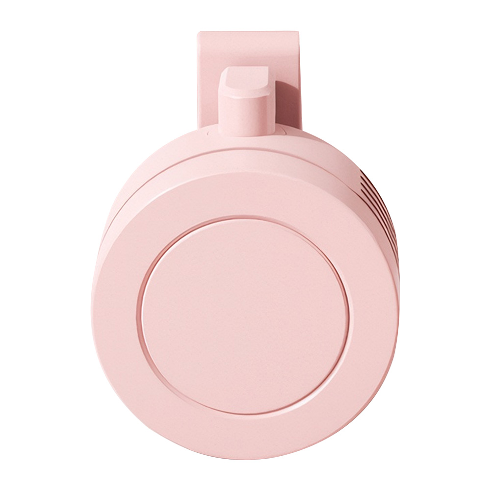 Hengende klips-type små vifter 900 mah usb bærbar mini liten elektrisk vifte bærbar stasjonær håndholdt vifte utendørs kjølevifte: Burgunder