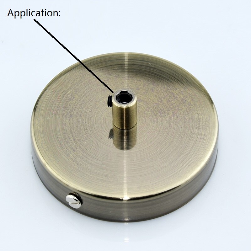 10pcs/ lot D12*H13mm M10 thread wire lock metal cable grips Cable Glands Connectors with M4 screw cable cable strain relief