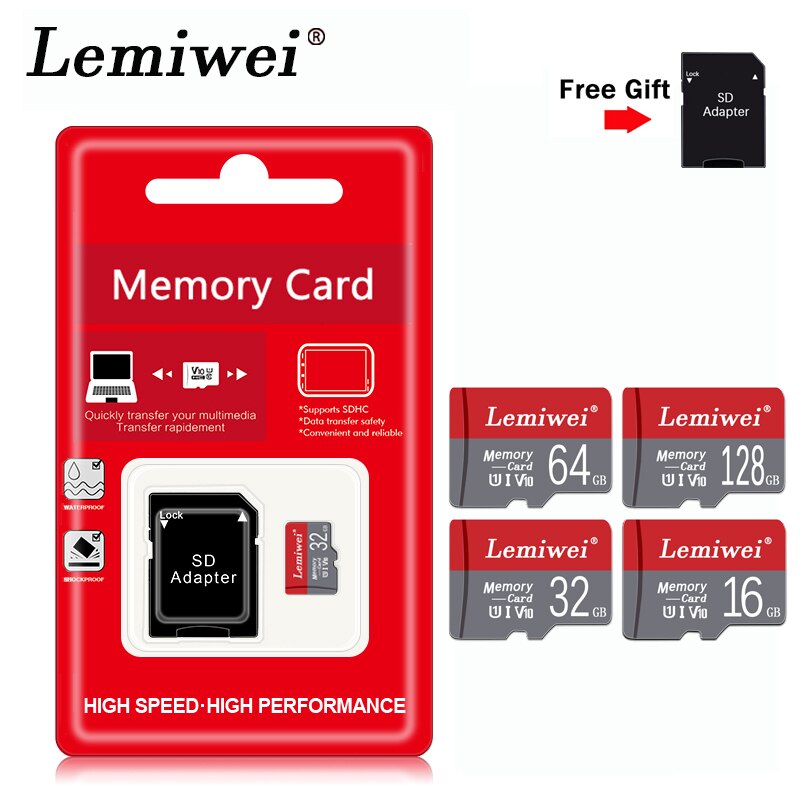 Flash Memory Card Mini Micro SD card 32GB 16GB 8GB Class 10 tarjeta micro sd flash drive 64GB 128GB High Speed Cartao De Memoria