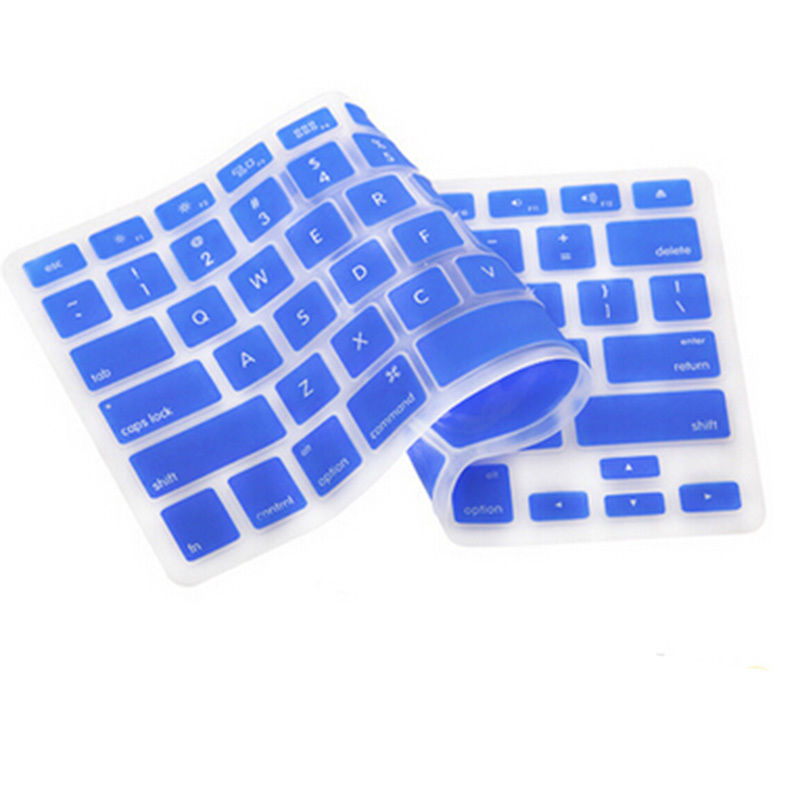 Silicone Keyboard Skin Cover For Macbook Pro Air Mac Retina 13" 15" 17" b38: dark blue