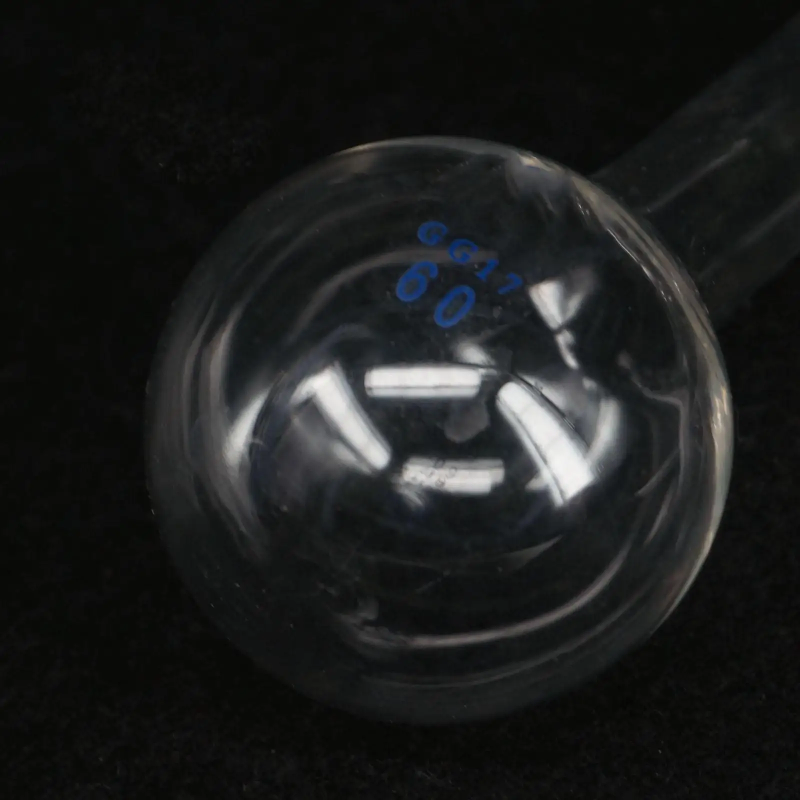 60ml Glass Distillation Flask Round Bottom with Side Arm Distilling Lab Flask