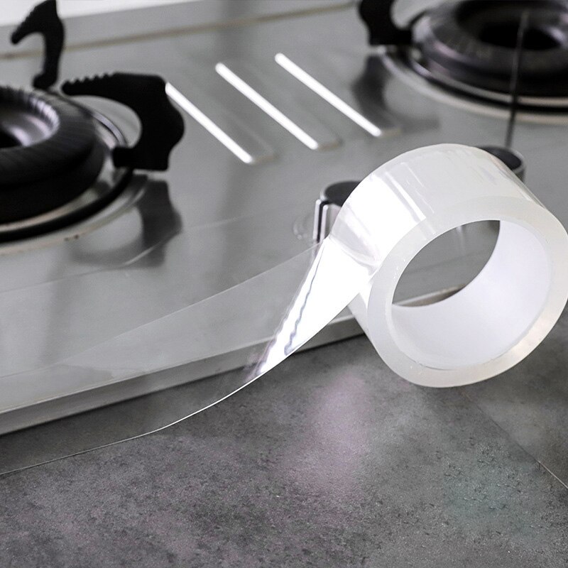 Wall Corner Line Sticker Ceramic Sticker PVC Waterproof Kitchen Tape Bathroom Accessories Self Adhesive Transparent Stickers