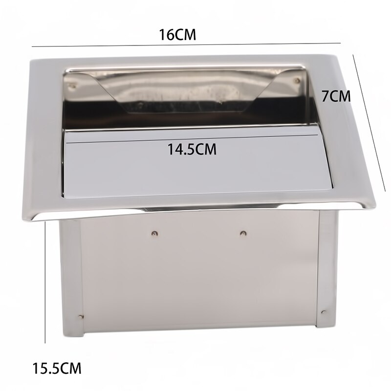 in Acciaio Inox Lucido Cromato Portarotolo di Carta del Supporto A Parete Montato A Scomparsa Portarotolo di Carta di Trasporto di Goccia