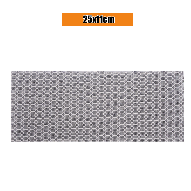 Esponja de filtro de acuario 8D de 8 capas, Bio Media sin pegamento, filtro externo para estanque de peces de alta densidad, accesorios para espumadera de algodón: Blanco