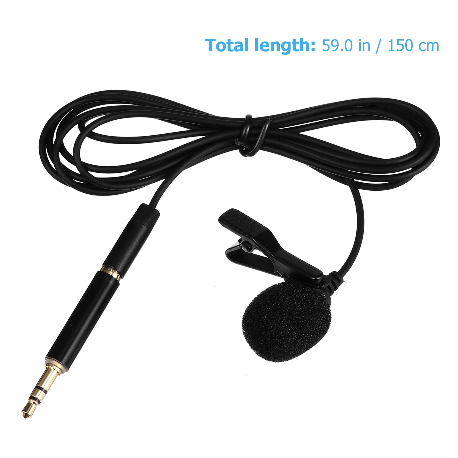 1 Set Podcast Microphone Omnidirectional Condenser Microphone 3m: 3.5X150CM
