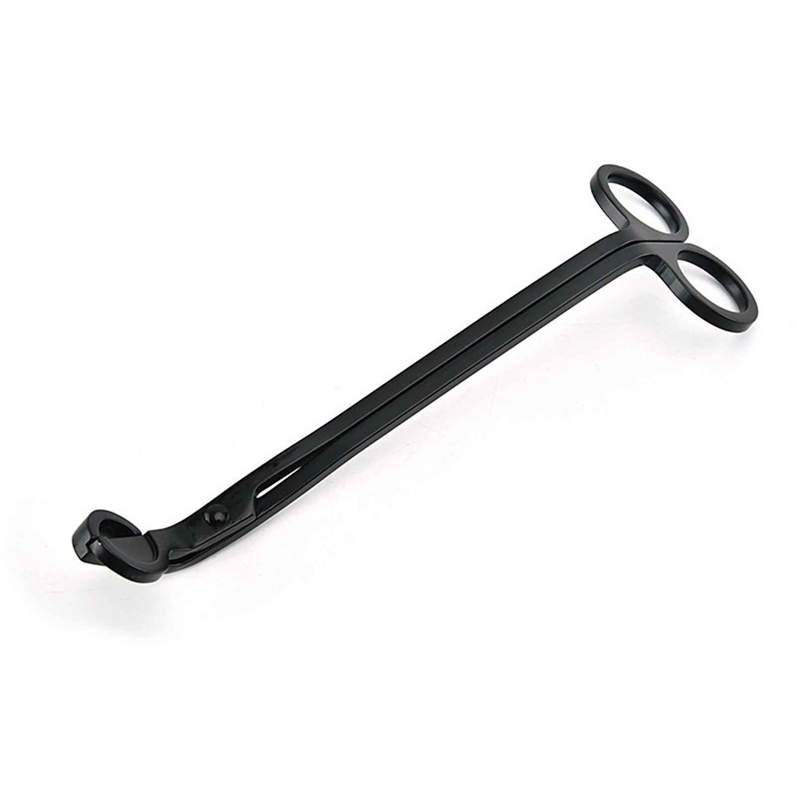 Luxe Kaars Schaar Rvs Aromatherapie Kaars Kern Trimmer Clipper Cutter Schaar Tool Goud Zilver Zwart: Black