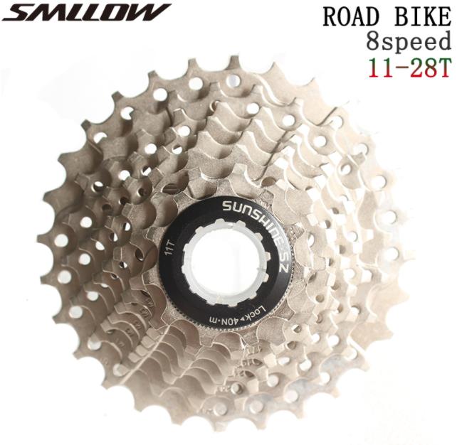 SUNSHINE-SZ Kassette 11-28 T Freilauf Fahrrad Teile 8s 16S 8 Geschwindigkeit Schwungrad für Rennrad