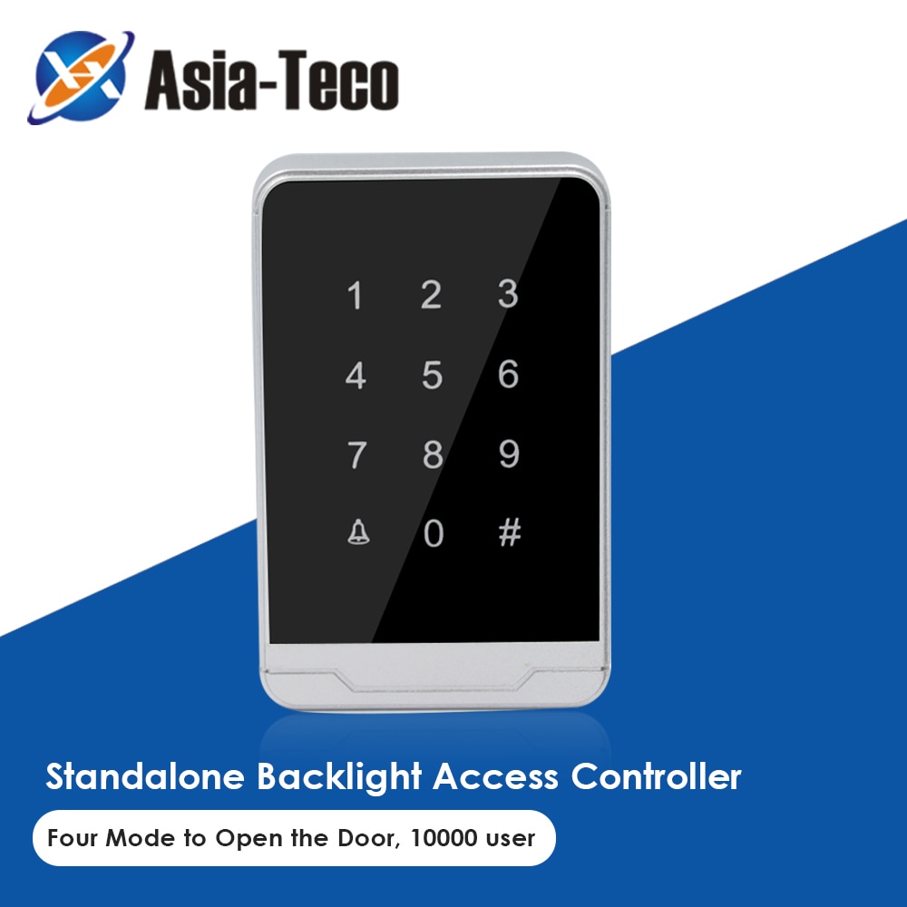 10000 User Door Access Control digital panel Touch Keypad Access Control RFID 125Khz Card Access Control System