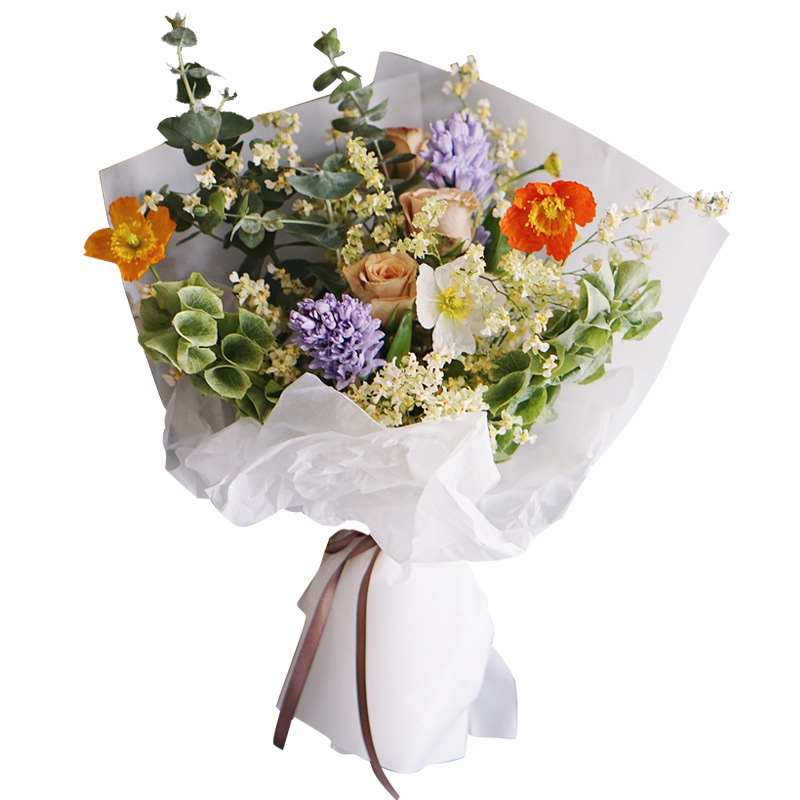 40pcs/set High 52*75cm Tissue Paper Flower Clothing Shirt Shoes Packaging Craft Paper Roll Wine Wrapping Papers