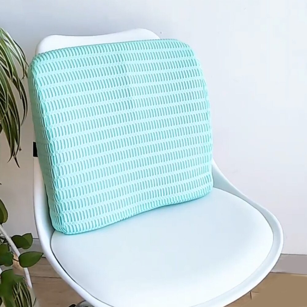 Almohada de respaldo, cojín para asiento de cadera, cojines para asiento Lumbar, cojín para cintura, cojín de masaje, almohada de vuelo compacta, almohadas de viaje