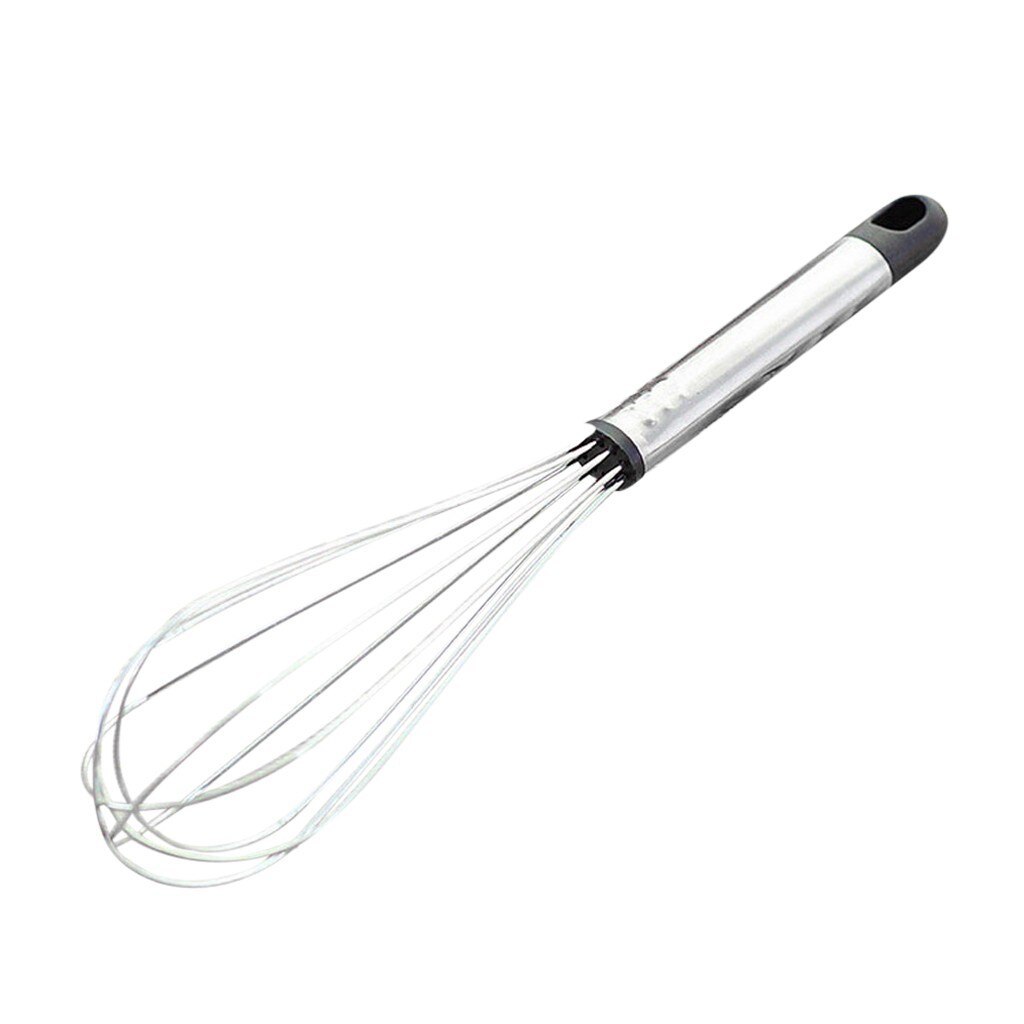 30^Handle Whisk Stainless steel Kitchen Mixer Wire Beater Tool: Default Title