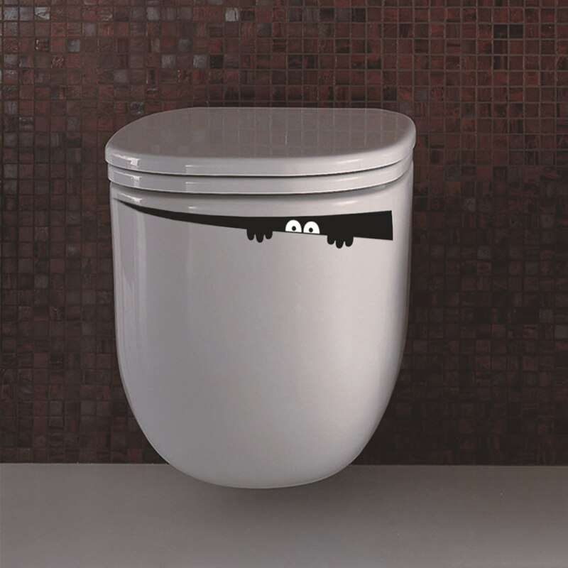 Wc Sticker Creatieve Badkamer Decoratie Waterdichte Sticker Grappig Smile Wc Sticker Voor Badkamer Wc Decoratie