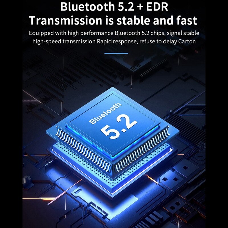 Bluetooth Adapter USB Bluetooth 5,2 Sender One Für Zwei Freies Stick USB/AUX Dual Ausgang