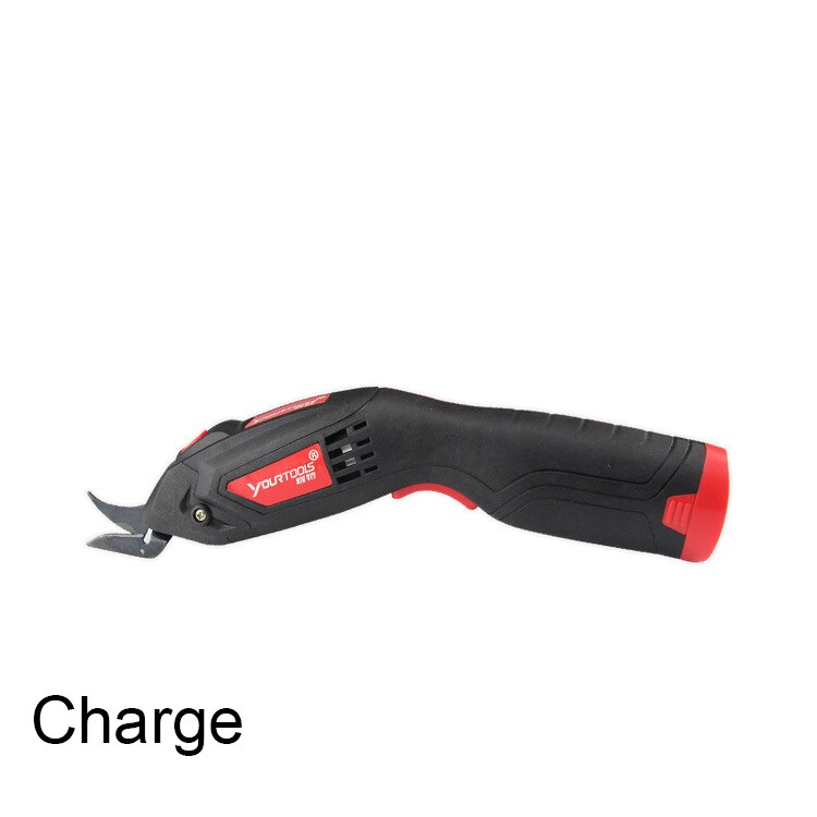 Ciseaux électriques professionnels pour la couture de tissu, Charge USB, outil électrique sans fil, ciseaux de coupe: Set 1