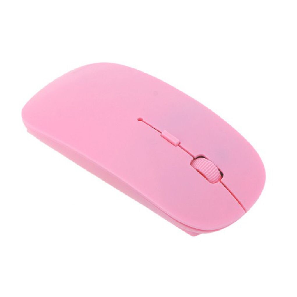 Ratón para ordenador portátil, Ratón óptico inalámbrico 2,4G, receptor USB, Air Mouse, inalámbrico, ultrafino: 02
