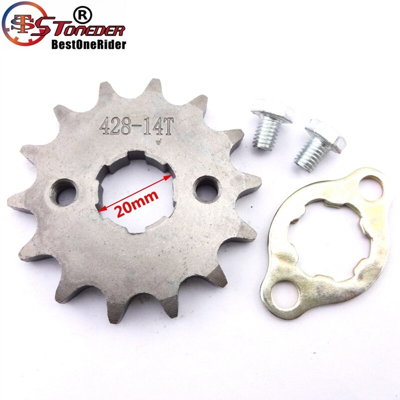 PIGNONE PER QUAD ATV PIT BIKE 125 110 107 70 - Foto 12