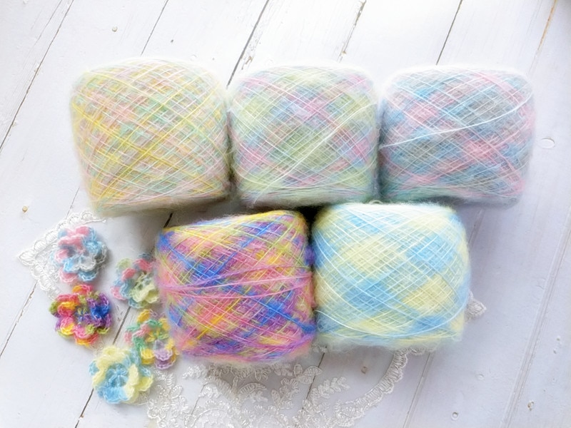 1Pc = 100G Yeing Garen Te Breien Katoen Mode Draad Gehaakte Draad Garen Voor Breien Verven Lijn