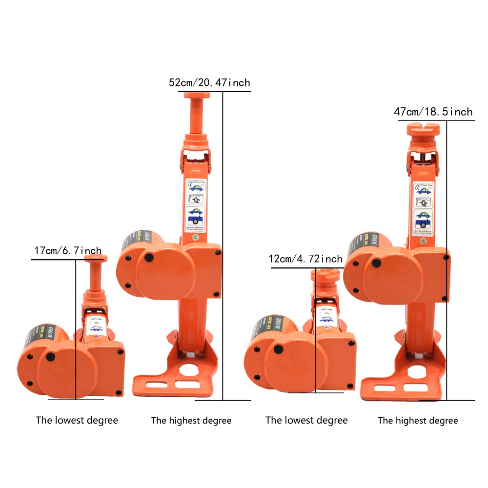 Portable Car Jack 3Ton 12V Electric Jack Auto Lift... – Grandado