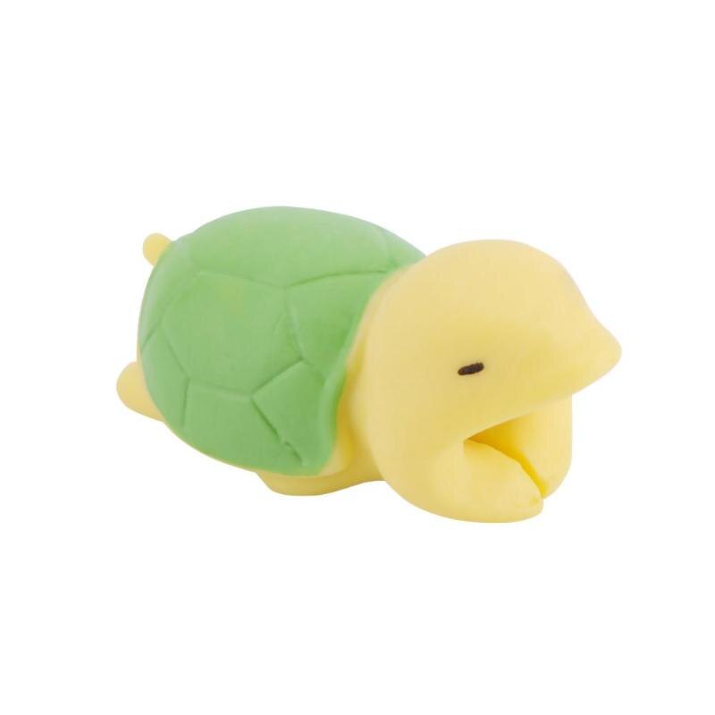 Data Cable Protection Sleeve Cable Winder Cute Animal Bite Cable Protector For iPhone Panda Bites Doll Model Holder Cable Winder: E