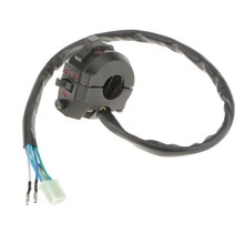 Alumiininen vedenpitävä moottoripyörän ohjaustangon ohjauskytkin hätävalojen suuntavilkkukytkimelle