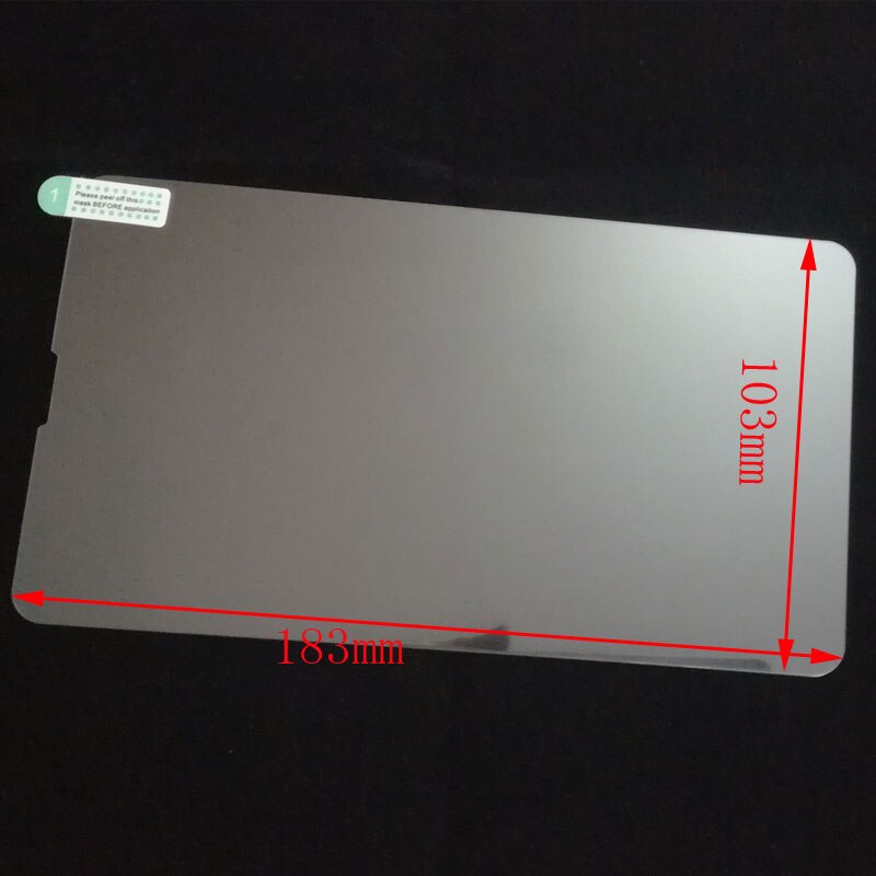 Myslc universal skjermbeskytter i herdet glass for archos 7 " 8 " 9 " 10.1 " nettbrett: 7 tommer 183 x 103mm