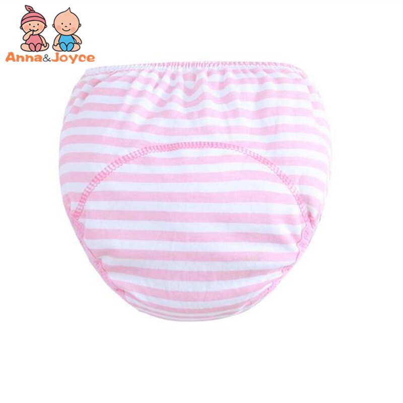 5Pc/lot Training Pants Soft Comfortable Cotton Baby NappyBaby Girls Learning Pants Infant Nappy Cloth Diapers 90 Suit 9-13kg