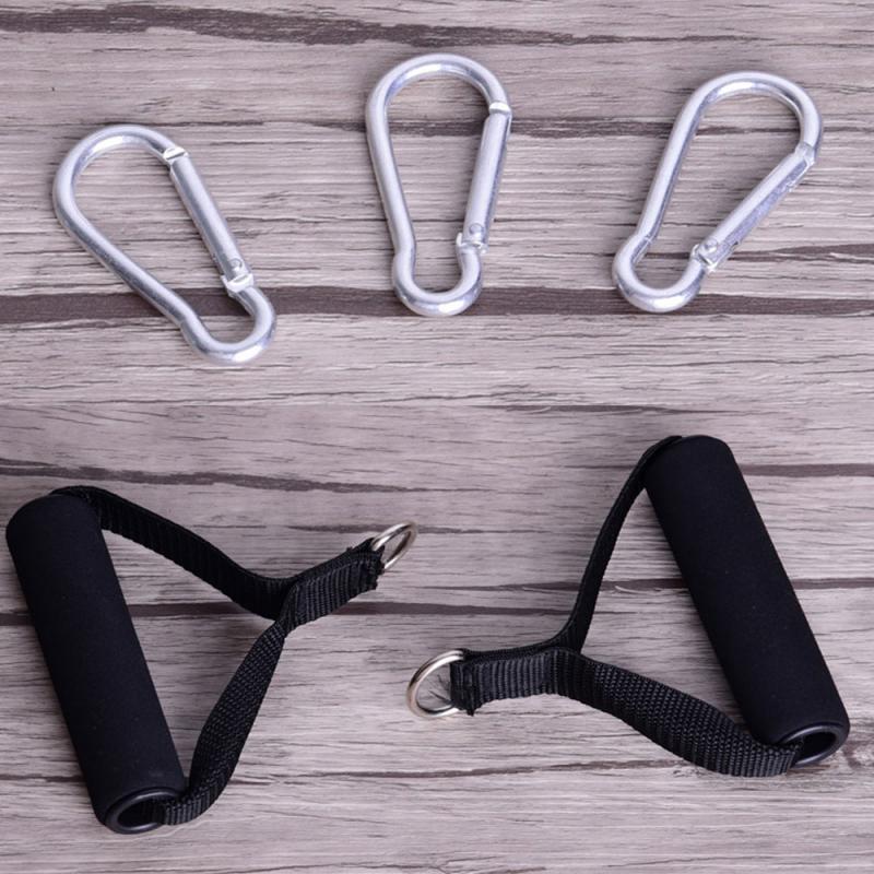 Hand Grijper Touw Training Touw Pull Down Touwen Voor Triceps Sterkte Enhancement Zwart Fitness Apparatuur Gym Training Hendel