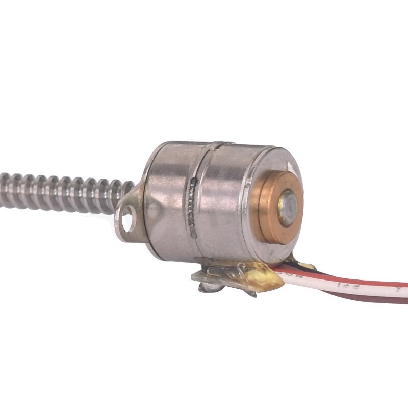 Mini 10mm Stepping Motor DC 5V 2-phasse 4-wires Micro Stepper Engine Precision Long Linear Lead Screw Nut Slider 50mm Stroke