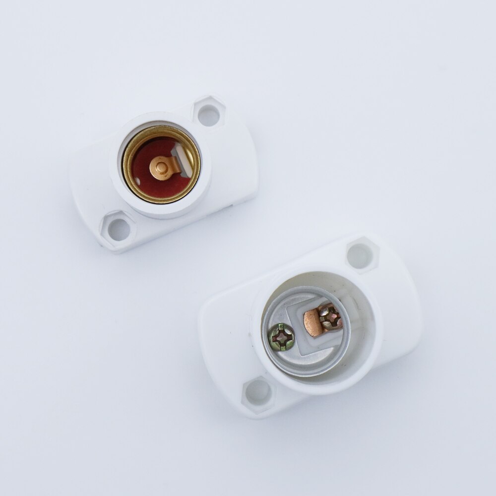5 stk mini skruelampe base  e14 / e12 lampeholder  e14 adapter til lyspæreholder