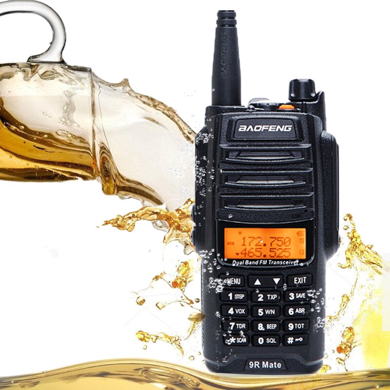 Baofeng UV-9R kumpel IP67 wodoodporna krótkofalówka 10W dwuzakresowy 136-174/400-520MHz szynki CB radio 10KM daleki zasięg UV-9R plus UV-82