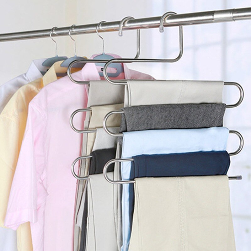 S-vorm Hangers Rvs multifunctionele Bespaar Ruimte Praktische Duurzaam Hangers