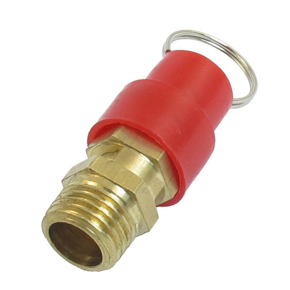 1/4" NPT Air Compressor Safety Relief Air Compressor Safety Release Relief Valve Connector Air Gas Pressure Relief Regulator