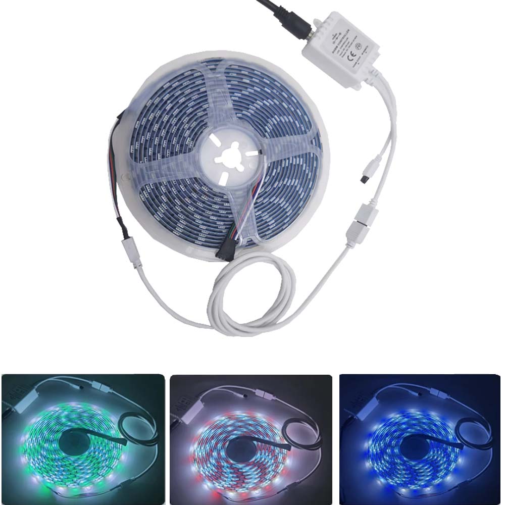 4PIN RGB 5PIN RGBW Verlängerungskabel Weiß Schwarz 0,3 m 1 m 2 m 3 m 5 m 10 m Elektrokabel SMD 2835 5050 LED Connect Kupferkabel
