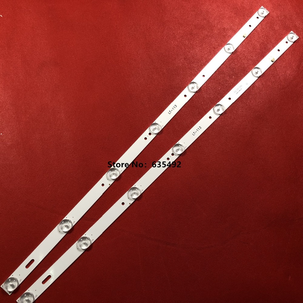 1set=3PCS LED Backlight strip bar 598mm for 32inch TV 7bars For JVC HL-00320A28-0701S-04 LT-32DE75