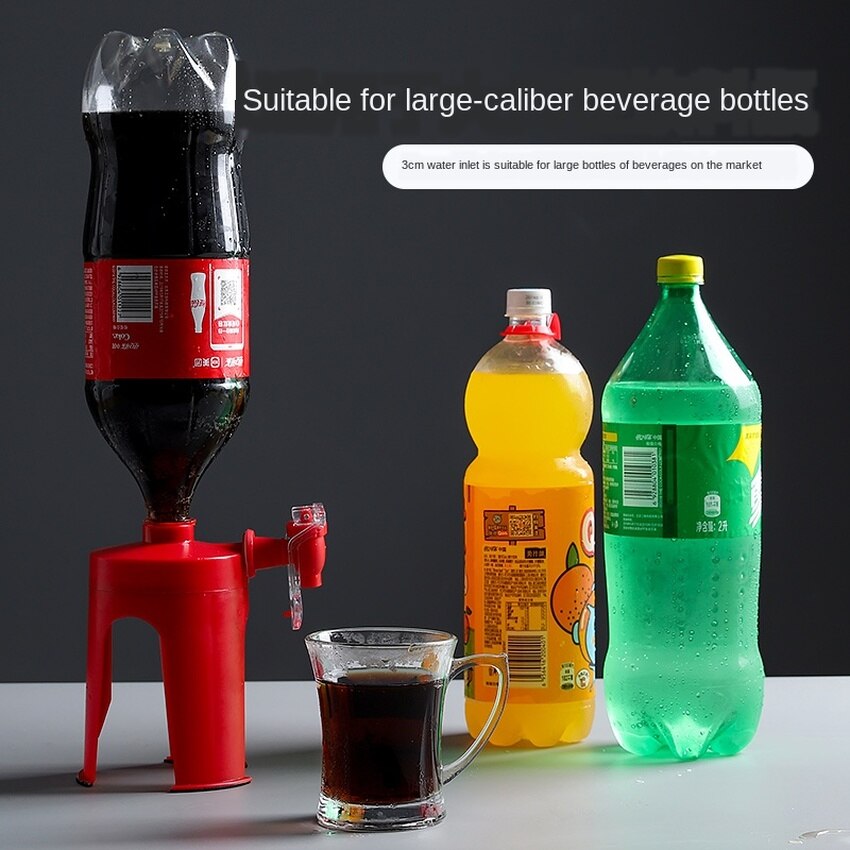 Omvendt drikkevandsdispenser vandhane mini praktisk stor flaske desktop sodavandsflaskeafbryder drikkevaredispenser