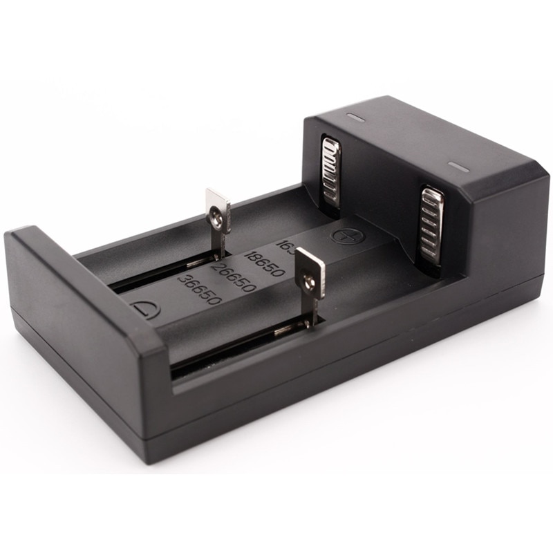 USB Charger 2 Slots 18650 26650 16340 36650 Rechargeable Battery Universal Charger Charger for battery