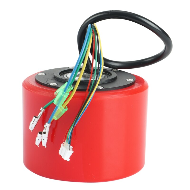Mozzo motore ruota skateboard elettrico kit ruote motore Brushless per skateboard accessori sportivi: rosso  83mm