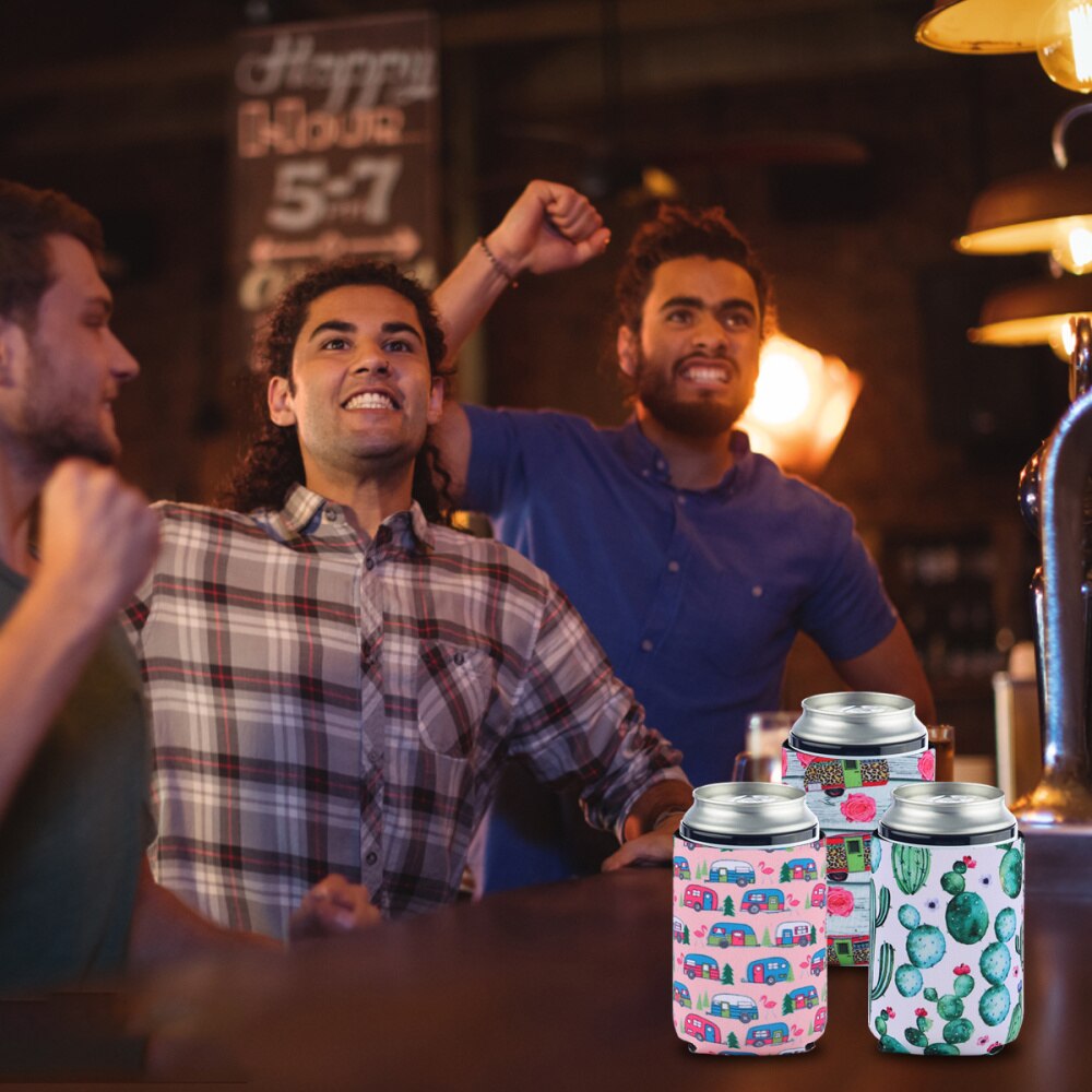 3 uds. Oculta de latas de cerveza de fundas para 330ml, fundas para latas, fundas térmicas para latas de cerveza, fundas para latas con enfriador