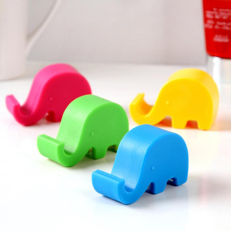 Bella Elefante Del Telefono Mobile Supporto Da Tavolo di Plastica Del Supporto Del Basamento Tablet Dropshipping Universale Smartphone Holder TXTB1