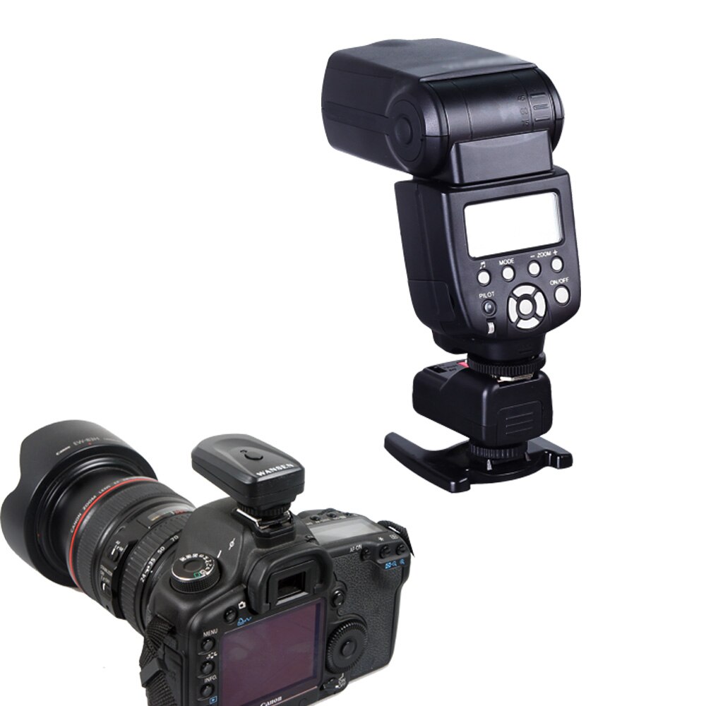 Wansen PT-04GY 4 Kanalen Draadloze Radio Flash Trigger Sync Snelheid 1/250S Met Ontvanger Voor Canon Nikon Pentax dslr