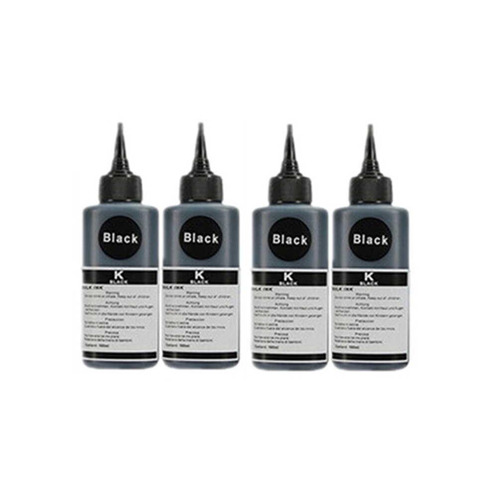 Black Universal Dye Ink Compatible For-CANON For-Epson For All Inkjet Printer Bulk Ink