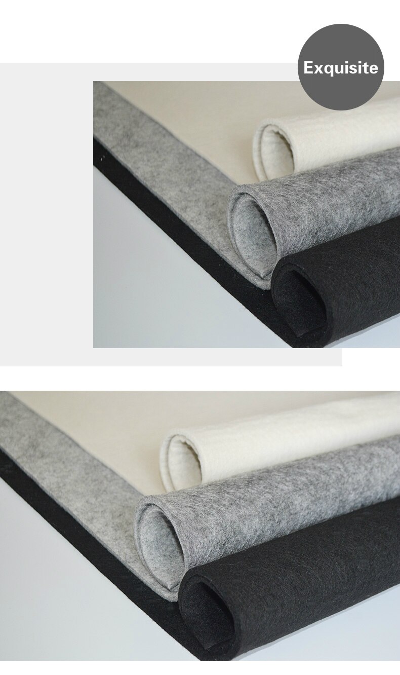 Thickening Calligraphy Painting Pad Chinese Traditional Calligraphy Felt Multifunctional Soft Fiber Writing Felt Table Mat