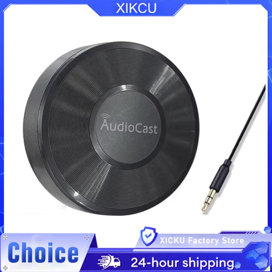 Receptor de Streamer de Audio y música Wifi inalámbrico, Audiocast ieast play M5 DLNA para Airplay, adaptador de música de Audio, flujos múltiples habitaciones