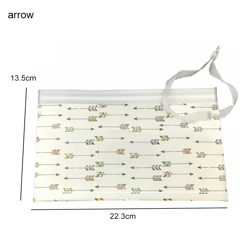 Easy-transport de lingettes, boîte de lingettes pour bébés, sac de lingettes humides, conteneur Portable, pochette de cosmétiques: arrow