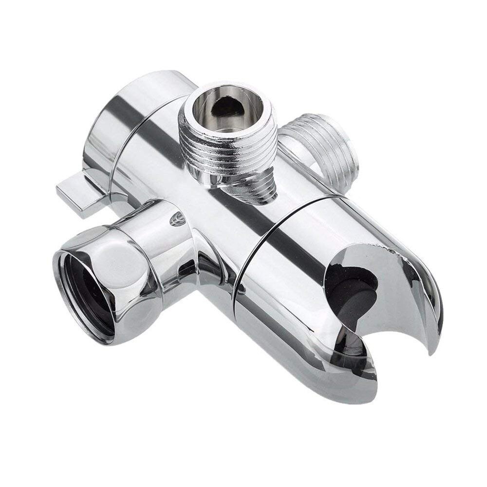 1/2 tommers hoved bruseafleder montering bruser bidet arm filter fix beslag t adapter t-stik bruser til badeværelsesartikler