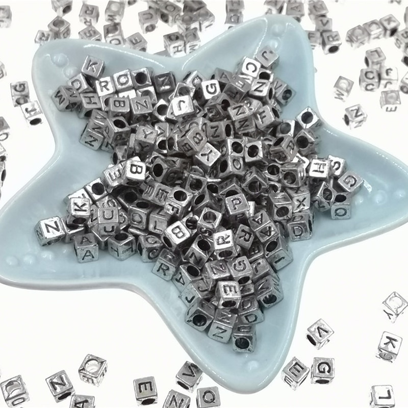 150 stk akryl alfabet perler diy legetøj børn perle snøring halskæde armbånd smykker til børn pige håndlavning håndværk legetøj