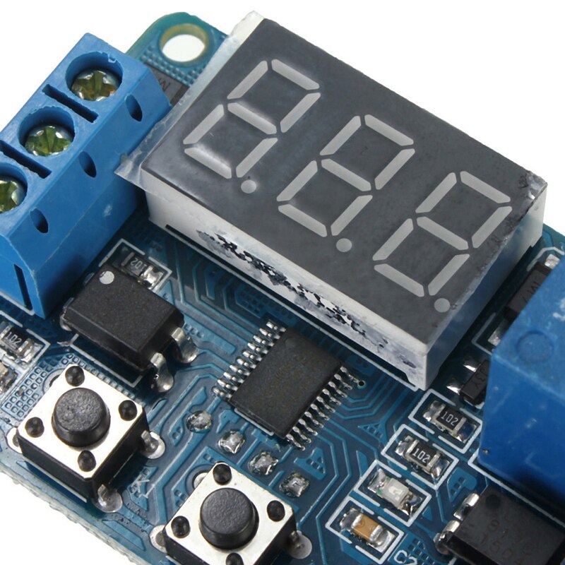 DC 12V Thermostats Temperature Heat Sensor Switch -50 ~ 110 ° C & Automation DC 12V LED Display Digital Delay Timer Contro
