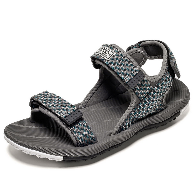 Homens sandalet sandalia playa strap slip mand hule læder herre til de på sko mænd udendørs læder sandaler romerske hombre  s 44