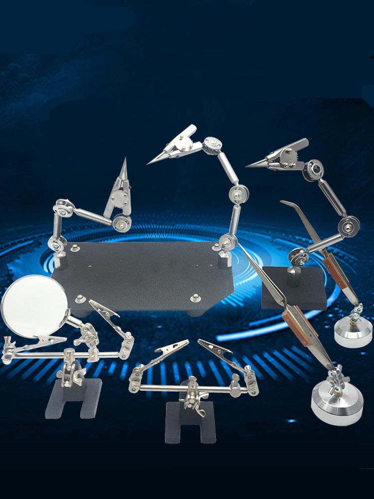Jewelry Stand Clamp Welded fixture Third hand Soldering Iron Clip for Craft jewelry universal tweezers