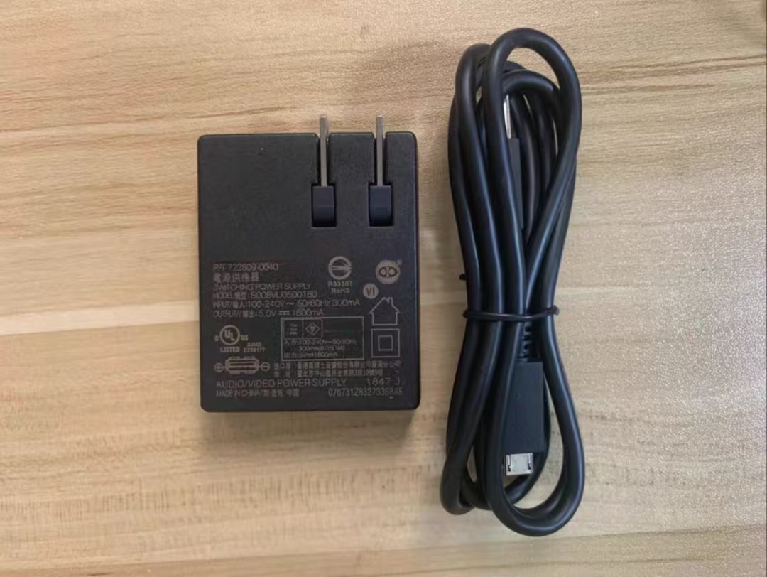 Original replacement Charger adapter for Bose SoundLink mini 2 SoundLink Revolve, 1st and 2nd generation Bluetooth speaker: black